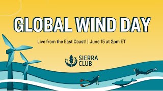 Global Wind Day Live!
Live from Sierra Clubs New Jersey, Massachusetts, New York, Delaware, and Virginia chapters, its Global Wind Day 2024! Join us as we celebrate the incredible power and opportunity of clean wind power, and learn more about how to take action. Sometimes the answer really is blowing in the wind! Global Wind Day Live!