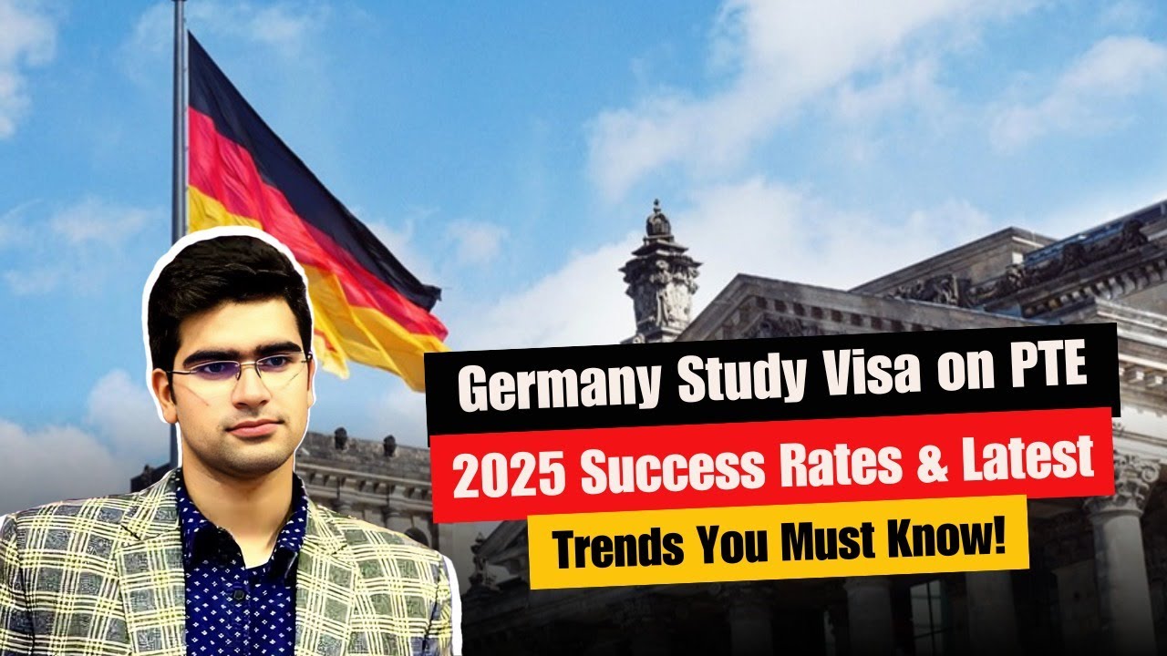 Germany Study Visa on PTE: 2025 Success Rates & Latest Trends You Must Know! | Study in Germany