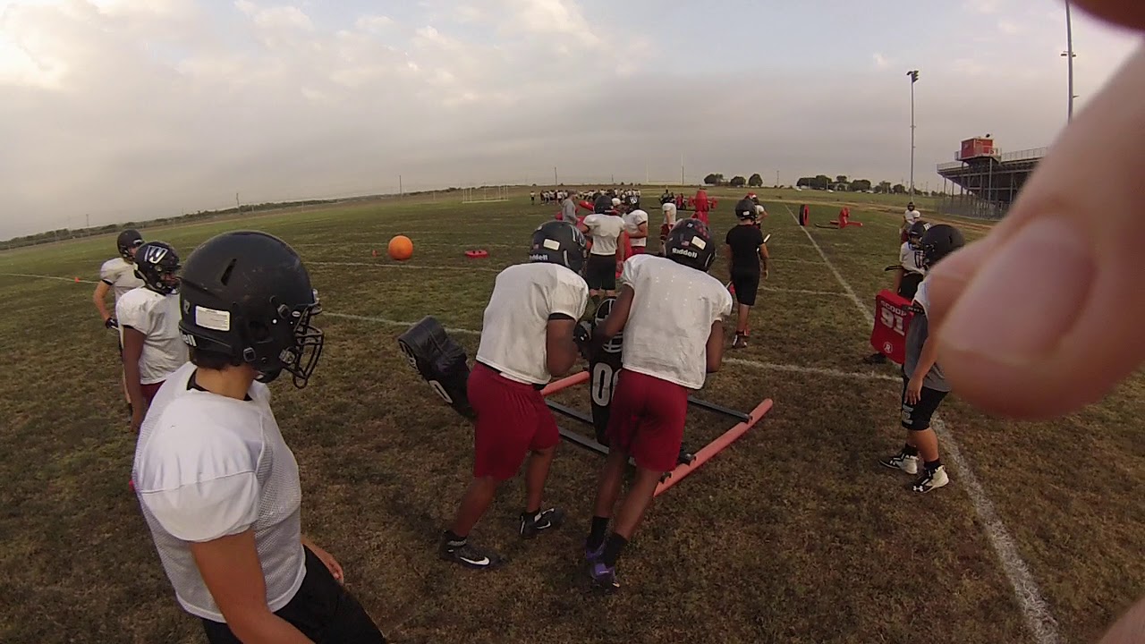 Defensive Line Drills 2 Mans sled Punch/Lockout/Rip/Cut Tackle YouTube