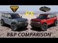 2021 Ford Bronco Badlands vs Wildtrak