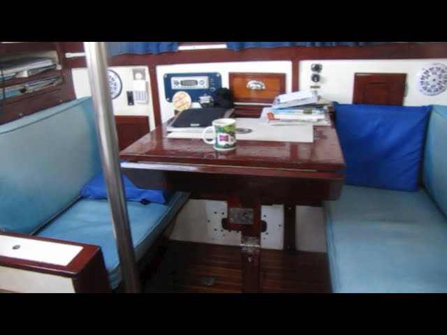 2. Cabin Tour of the Liveaboard Offshore Cruising Sailboat Fiona (Westsail 42)