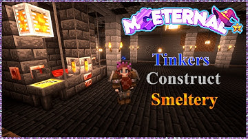 Minecraft: MC Eternal 2 (Ep. 2)House, Mining, Fishing, Tinkers Construct Smeltery, Accidental Alloy
