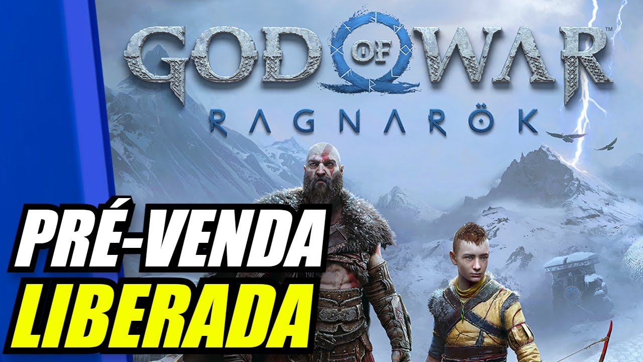 God of War Ragnarok entra em pré-venda no Brasil com desconto