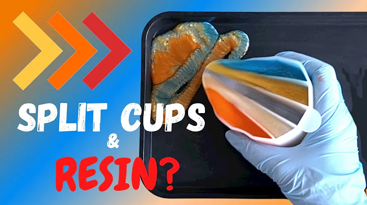Split Cups With Resin - Making an Aqua Cast & Resi...