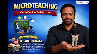 Microteaching video notes 