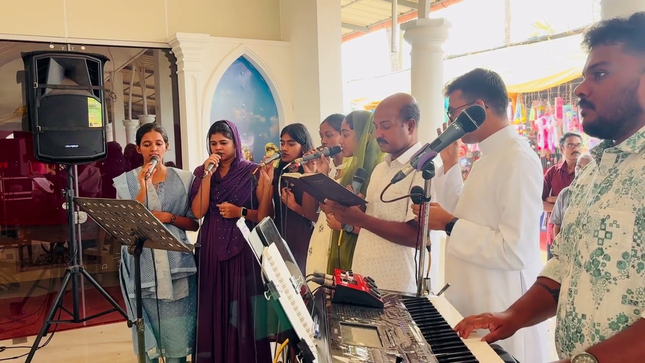 Kalvari Kunnin Nizhalil Thirunal Choir - Fr Bibin George #christianmusic