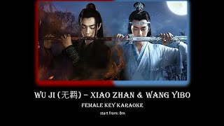 [Karaoke Female Key] WuJi (Unrestrained – 无羁) by Xiao Zhan (肖战) & Wang Yi Bo (王一博) Instrumental Resimi