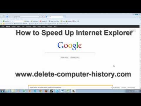 Internet Explorer Running Slow | 3 Ways to Make Intenet Explorer Faster