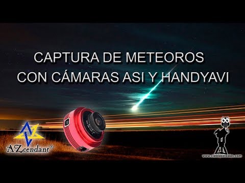 Captura de meteoros con HandyAvi y cámaras ASI