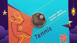 Olympic carded coin   #23  -  #50p #£2 #UK plus World coins