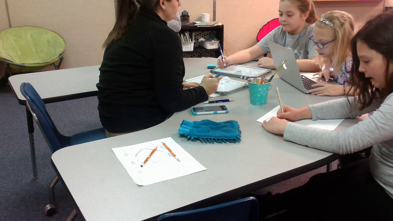 Math SPED group lesson