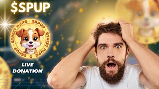 Street Pups Live Donation New Crypto Token With Live Work