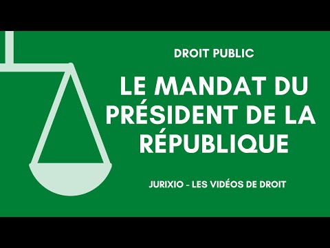 Vidéo: Les mandats présidentiels doivent-ils être consécutifs ?