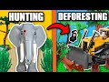 SAVING animals from DISASTERS in LEGO