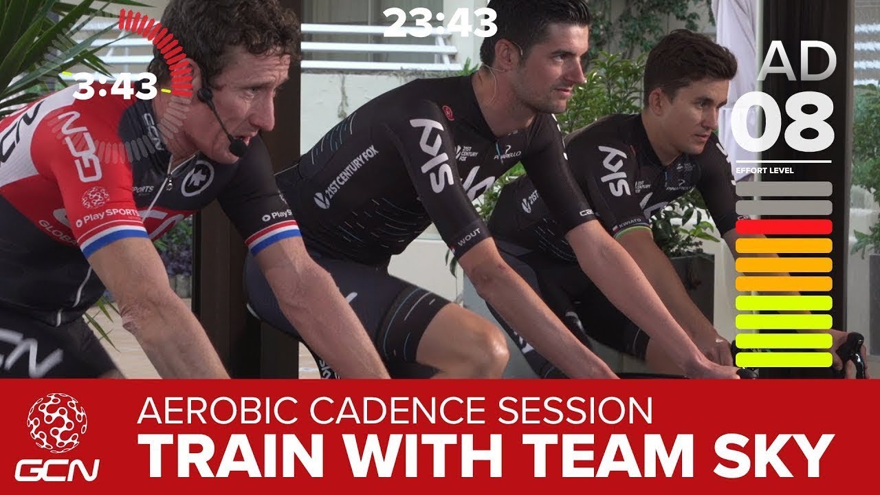Train With Team Sky GCN's Aerobic Cadence Workout YouTube