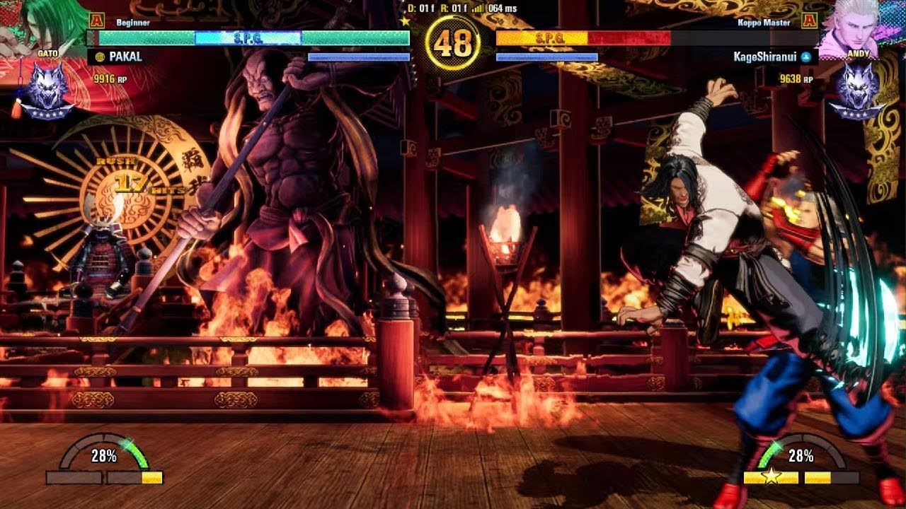 PS5 FATAL FURY: City of the Wolves PAKAL (Gato) 🆚 TevinMoore22 (Andy) Online Ranked Match