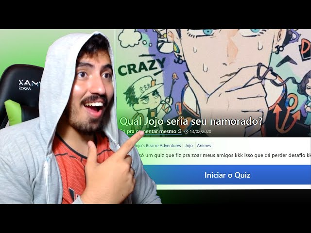 Qual JoJo seria meu namorado? - Quiz de JoJo 