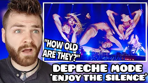 First Time Hearing Depeche Mode "Enjoy The Silence" (Live in Berlin) REACTION