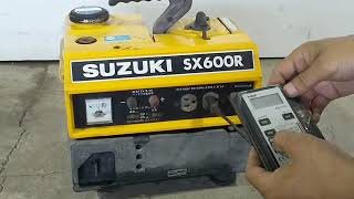 スズキ 発電機 SX600R AC100V - YouTube