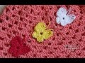 ▶Как связать бабочку крючком  BUTTERFLY Crochet  Урок 147