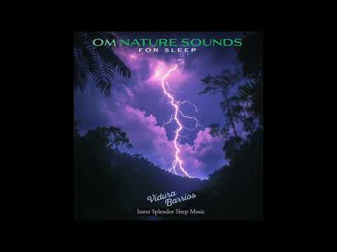 Om Nature Sounds Crickets and Waterfall - Inner Splendor Sleep Music & Vidura Barrios