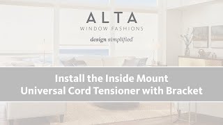 Universal Cord Tensioner Installation - Inside Mount with Bracket