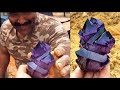 Digging for Top Quality World Class Amethyst Quartz Crystals in South Carolina