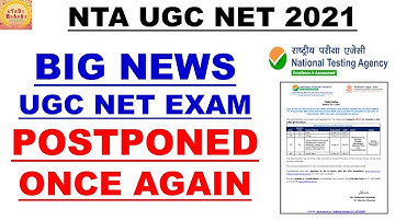 Ugc net Exam Postponed once again 2021