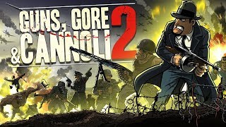 GUNS, GORE AND CANNOLI 2 All Cutscenes (Game Movie) 1080p HD