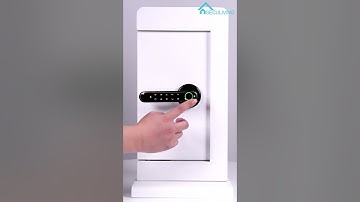 Seculiving 198 fingerprint door lock setup video