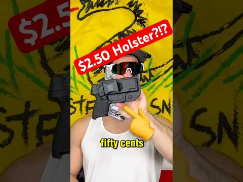CHEAP vs EXPENSIVE Holsters?! #edc #shorts