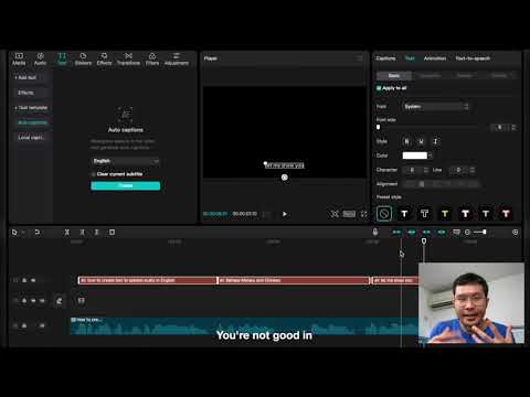 How to Create Text-to-Speech (TTS) with Subtitles/Captions for Free? #CapCutTutorial