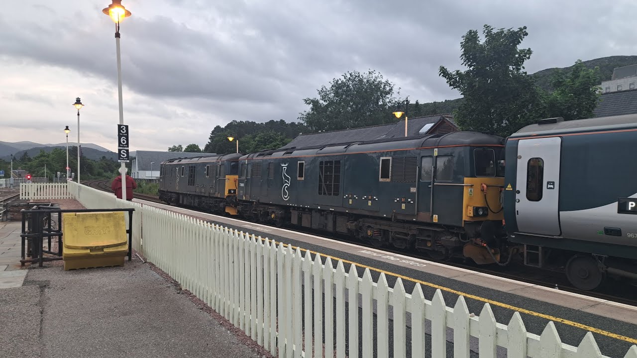 So many trains around aviemore between 28/06/23 , 29/06/23 and 30/06/23