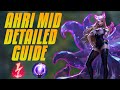 AHRI MID - How To Win With Ahri Step By Step - Detailed Mid Guide