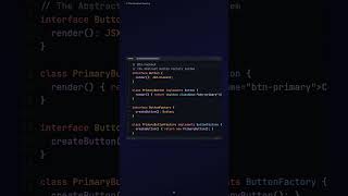 Stop Over-engineering React (Abstract Factory)