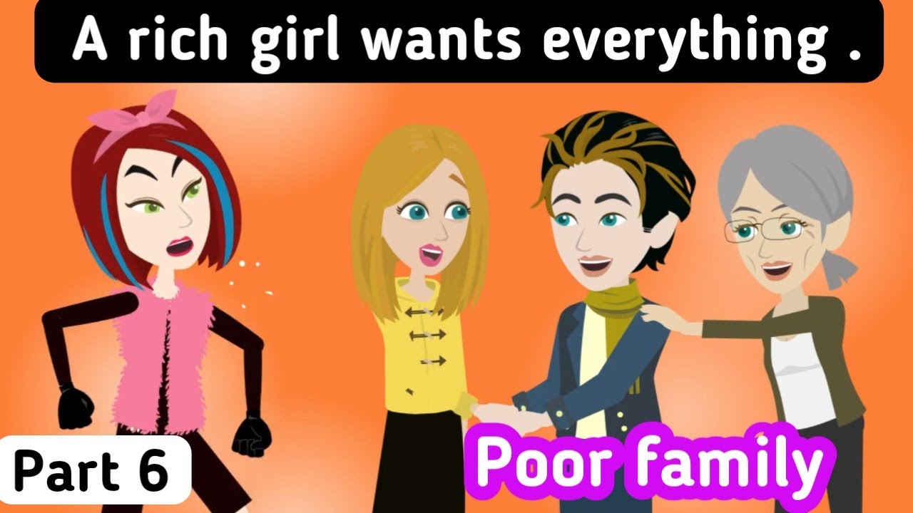 Бедная семья, часть 6 | Английская история | Изучение английского языка | Английская история с су...