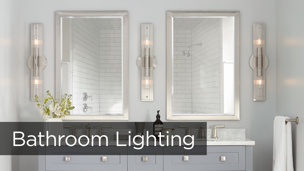 Bathroom Lighting Tips From Lamps Plus, Bathroom Lighting Ideas Over Mirror