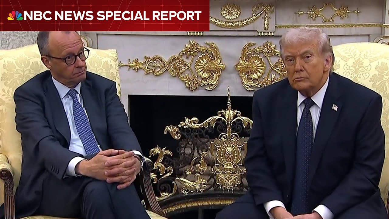 Special Report: Trump meets with German Chancellor Merz as Iran conflict intensifies