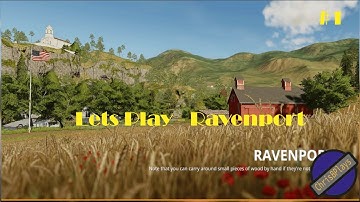 Lets Play | Ravenport #1 | Getting Started | Farming Simulator 19