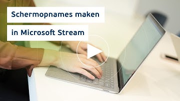 Hoe maak je schermopnames in Microsoft Stream?