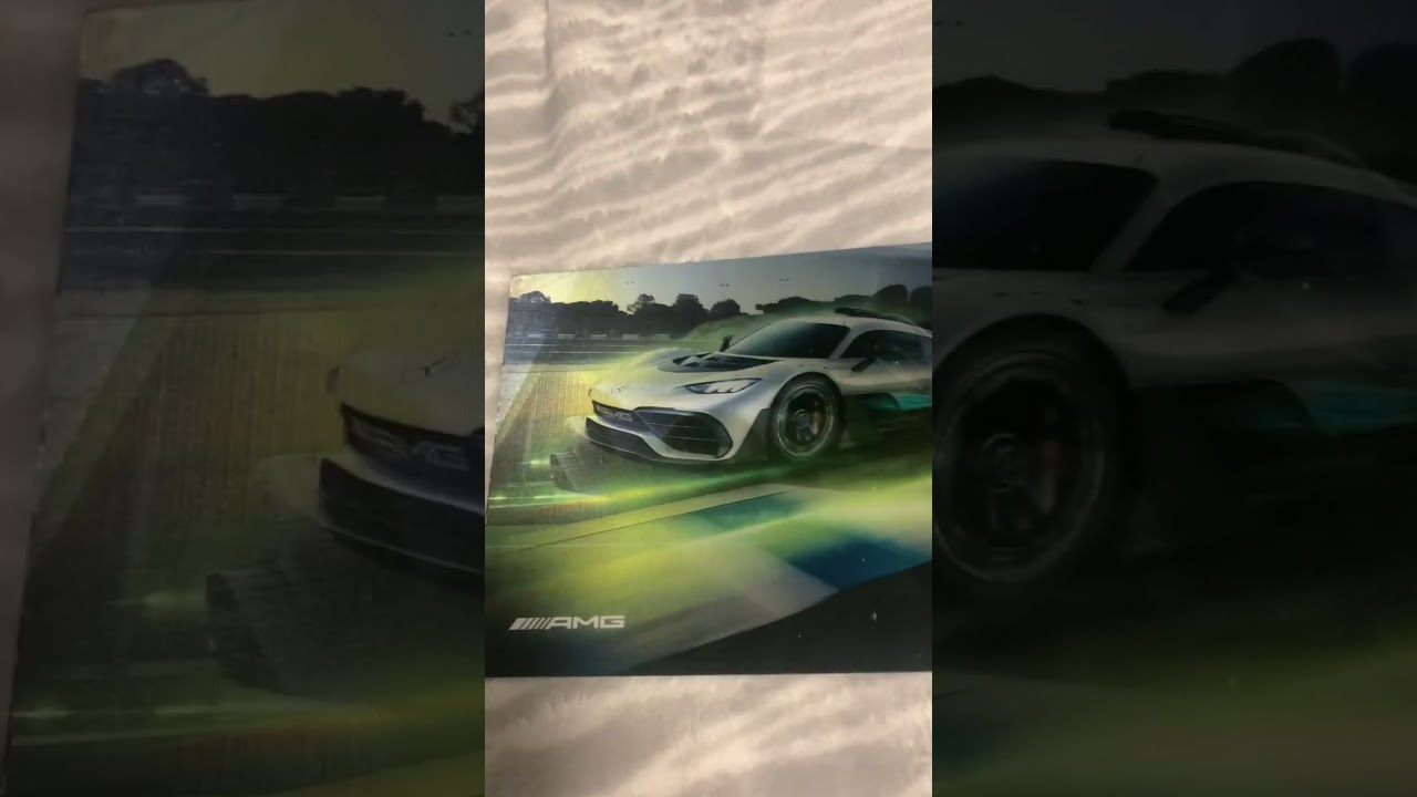 Limited edition Mercedes Amg One magnet 