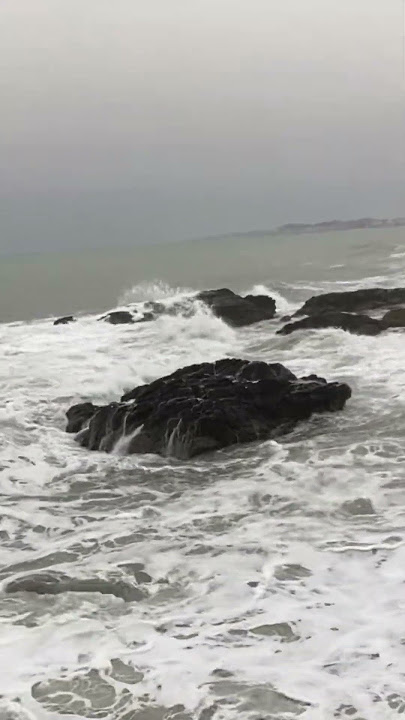 DEADLY ocean waves! ☠️ ⚠️ #ocean #sea #storm