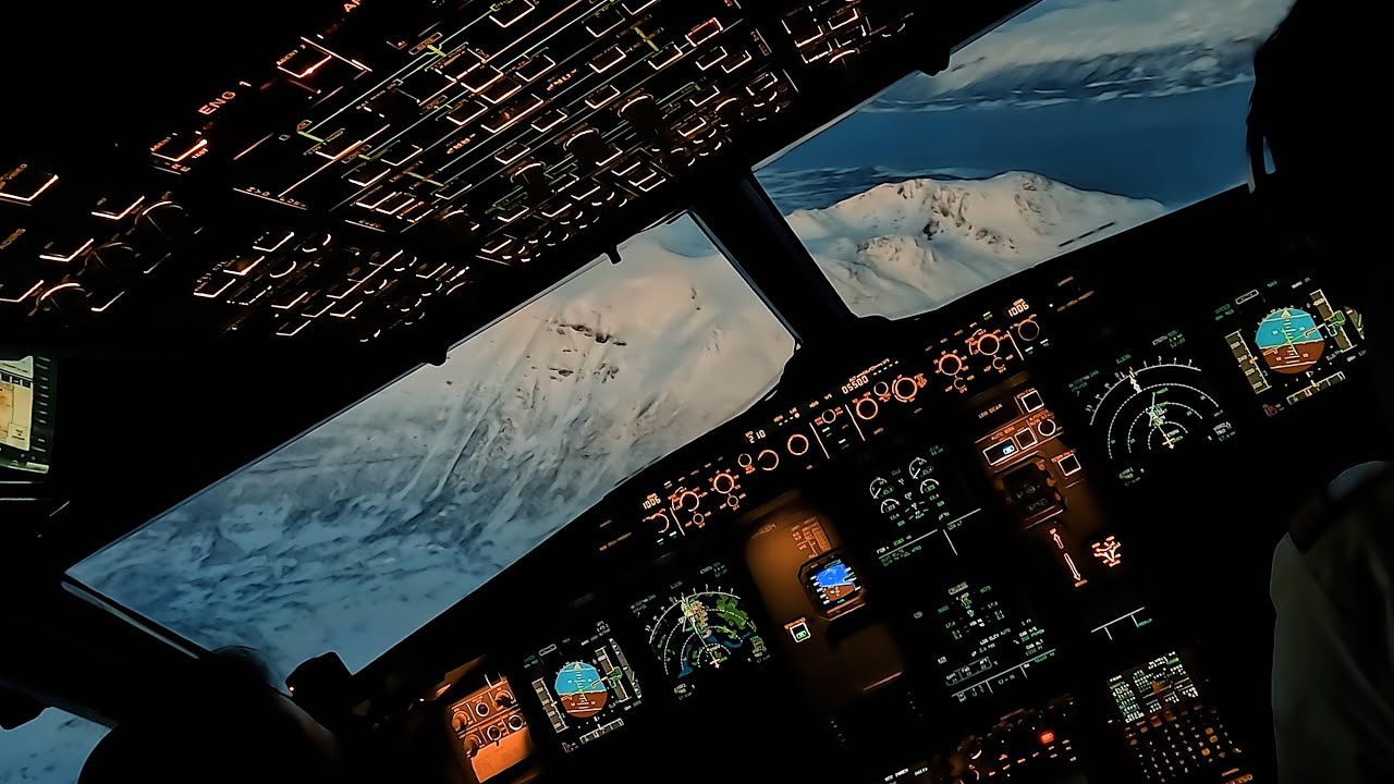 Swiss Airbus A340-300 Cockpit Zurich🇨🇭 to San Francisco🇺🇸