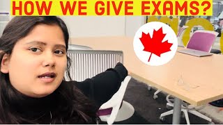 IT'S EXAM DAY IN CONESTOGA COLLEGE| HOW EXAMS ARE CONDUCTED IN CANADA| THAT PERFECT JOURNEY