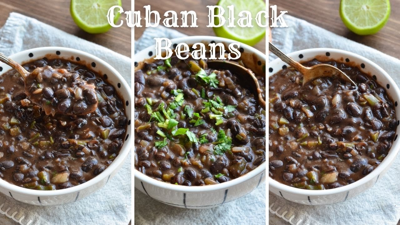 Instant Pot Cuban Black Beans - YouTube