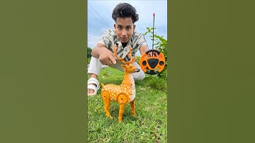 ₹200 Remote Control Cow Vs Deer Unboxing