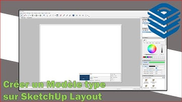 Créer un Modèle type sur SketchUp Layout