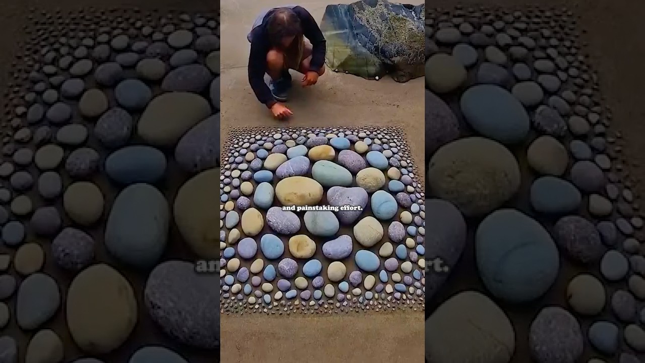 Вы никогда не поверите, насколько красивыми могут быть пляжные камни 🪨Художник: @SculptTheWorld Д...