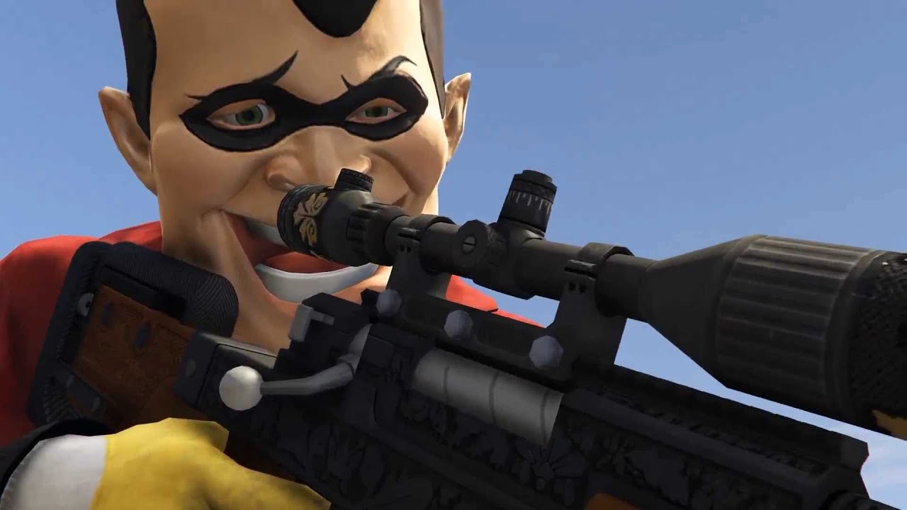 Briefcase sniping GTA V Online YouTube