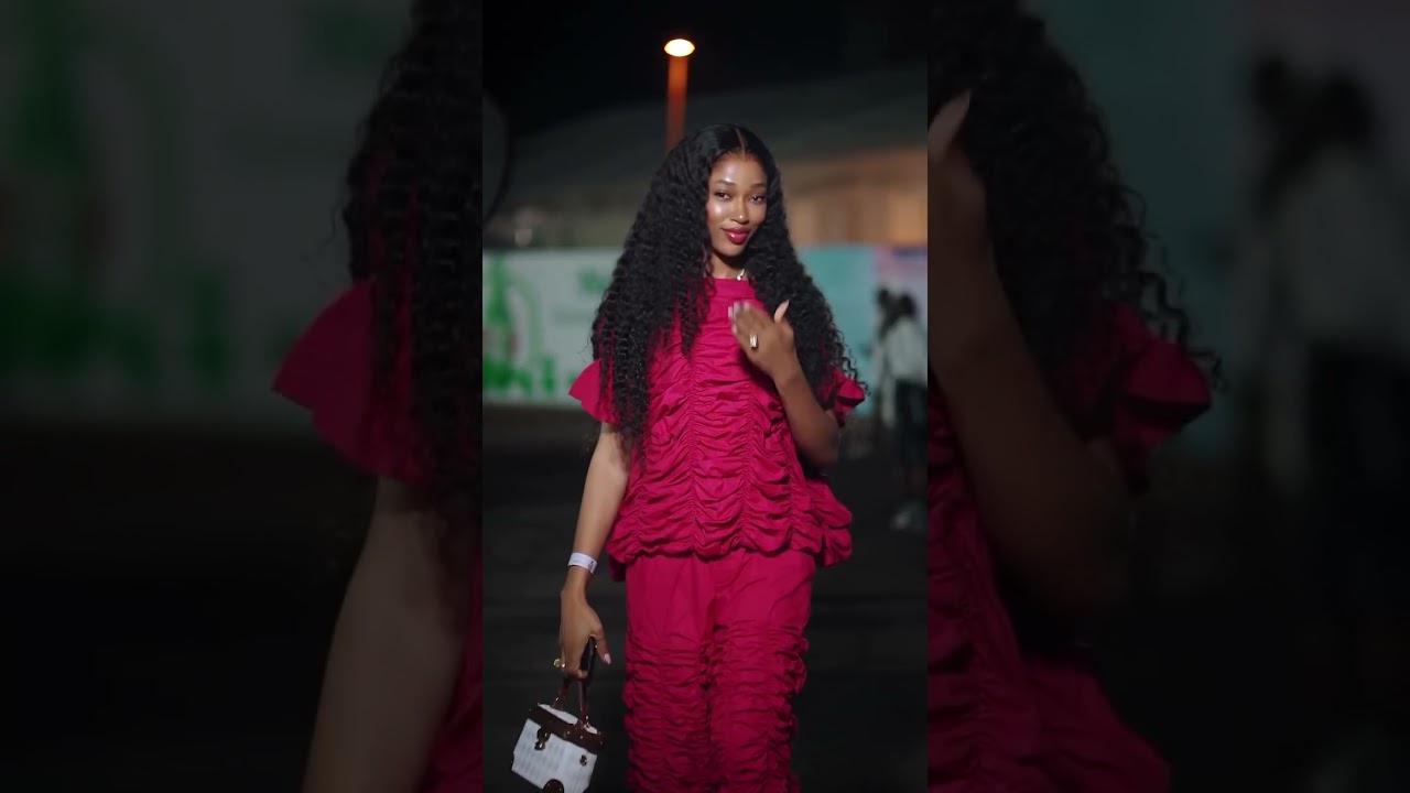 Lewks at Lagos Fashion Week. 